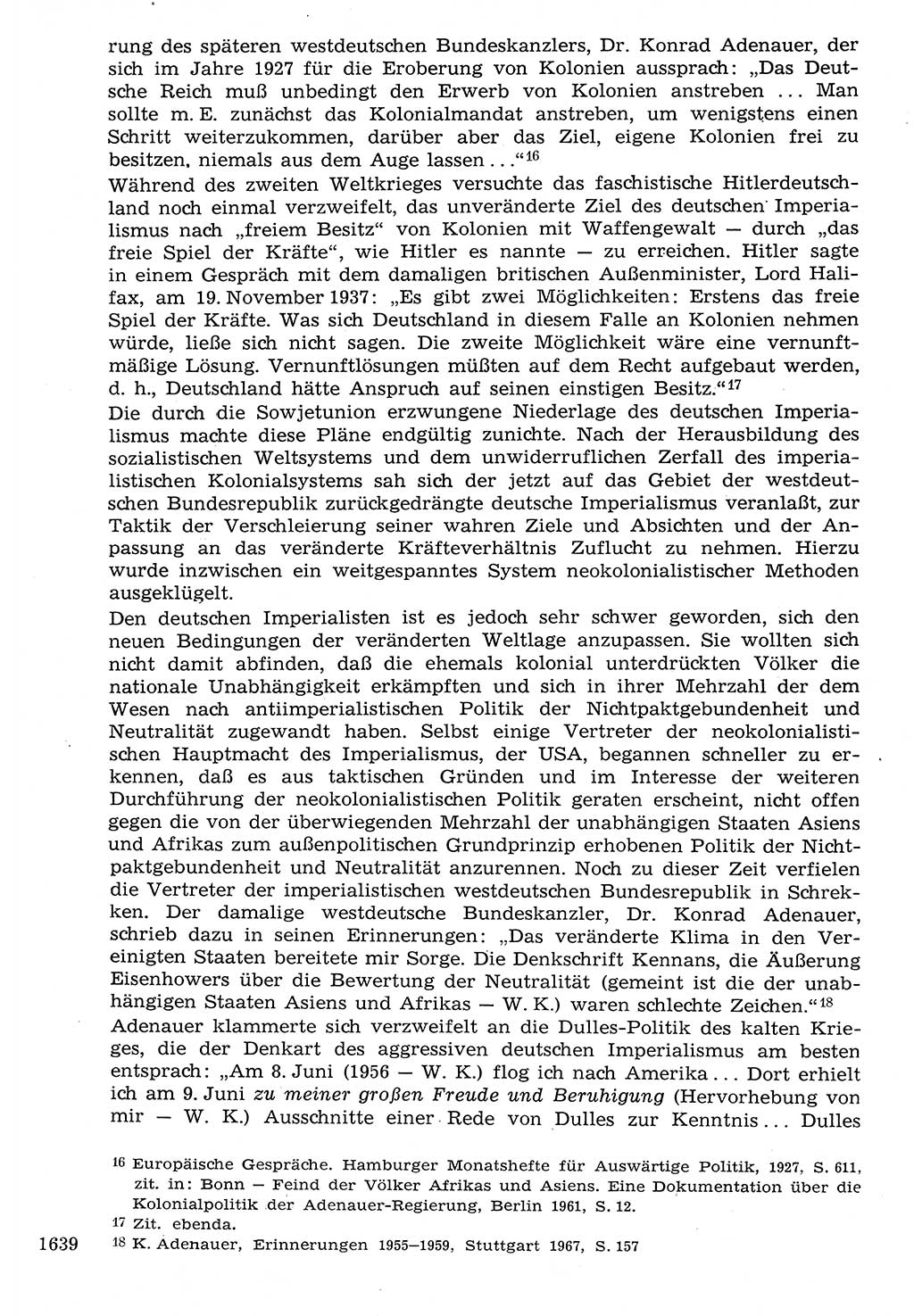 Staat und Recht (StuR), 17. Jahrgang [Deutsche Demokratische Republik (DDR)] 1968, Seite 1639 (StuR DDR 1968, S. 1639)