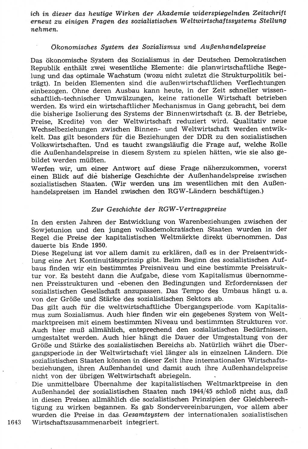Staat und Recht (StuR), 17. Jahrgang [Deutsche Demokratische Republik (DDR)] 1968, Seite 1643 (StuR DDR 1968, S. 1643)