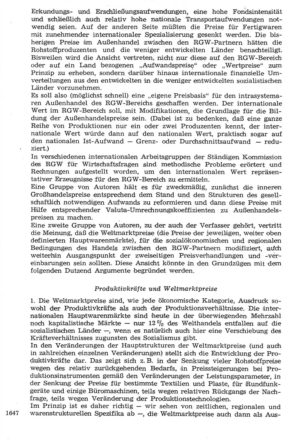 Staat und Recht (StuR), 17. Jahrgang [Deutsche Demokratische Republik (DDR)] 1968, Seite 1647 (StuR DDR 1968, S. 1647)