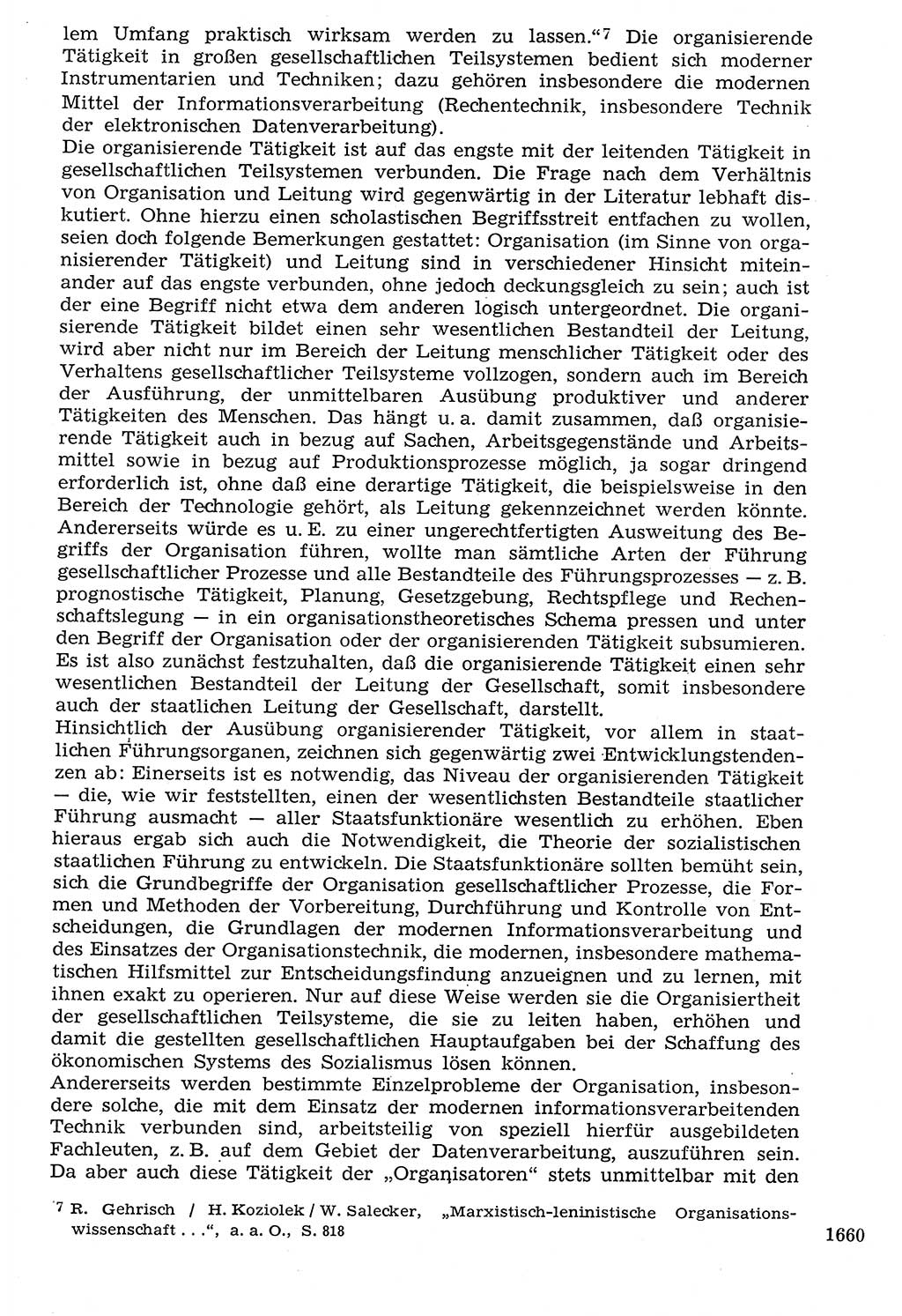 Staat und Recht (StuR), 17. Jahrgang [Deutsche Demokratische Republik (DDR)] 1968, Seite 1660 (StuR DDR 1968, S. 1660)