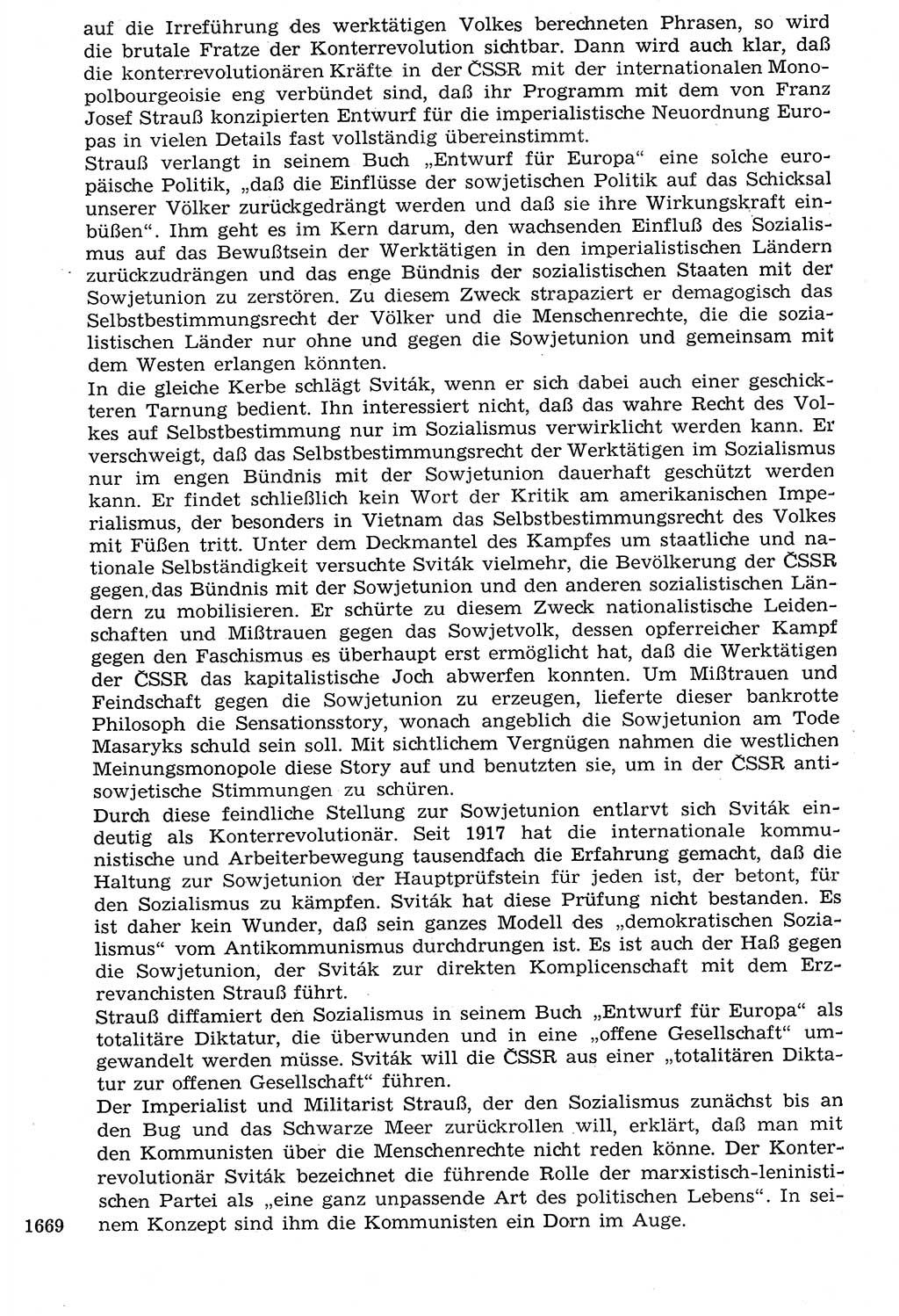 Staat und Recht (StuR), 17. Jahrgang [Deutsche Demokratische Republik (DDR)] 1968, Seite 1669 (StuR DDR 1968, S. 1669)
