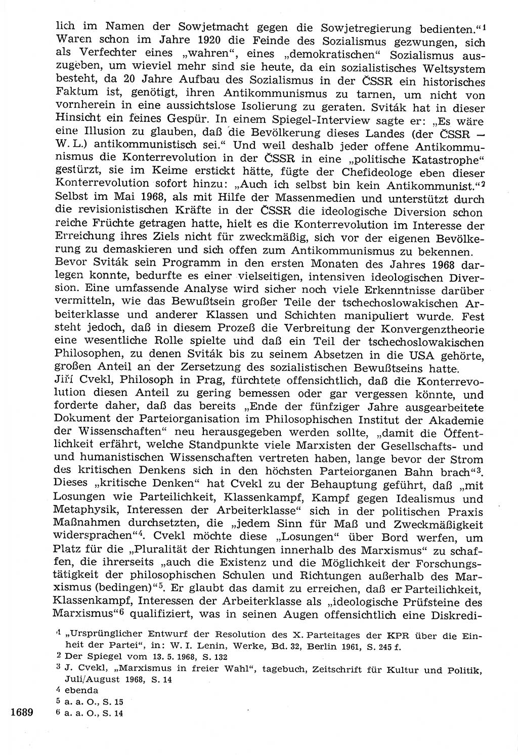 Staat und Recht (StuR), 17. Jahrgang [Deutsche Demokratische Republik (DDR)] 1968, Seite 1689 (StuR DDR 1968, S. 1689)