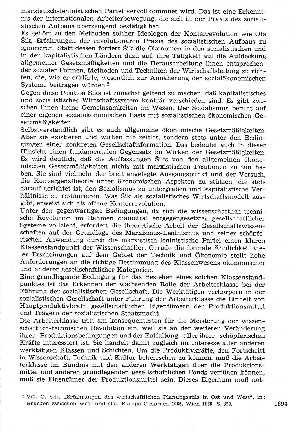 Staat und Recht (StuR), 17. Jahrgang [Deutsche Demokratische Republik (DDR)] 1968, Seite 1694 (StuR DDR 1968, S. 1694)