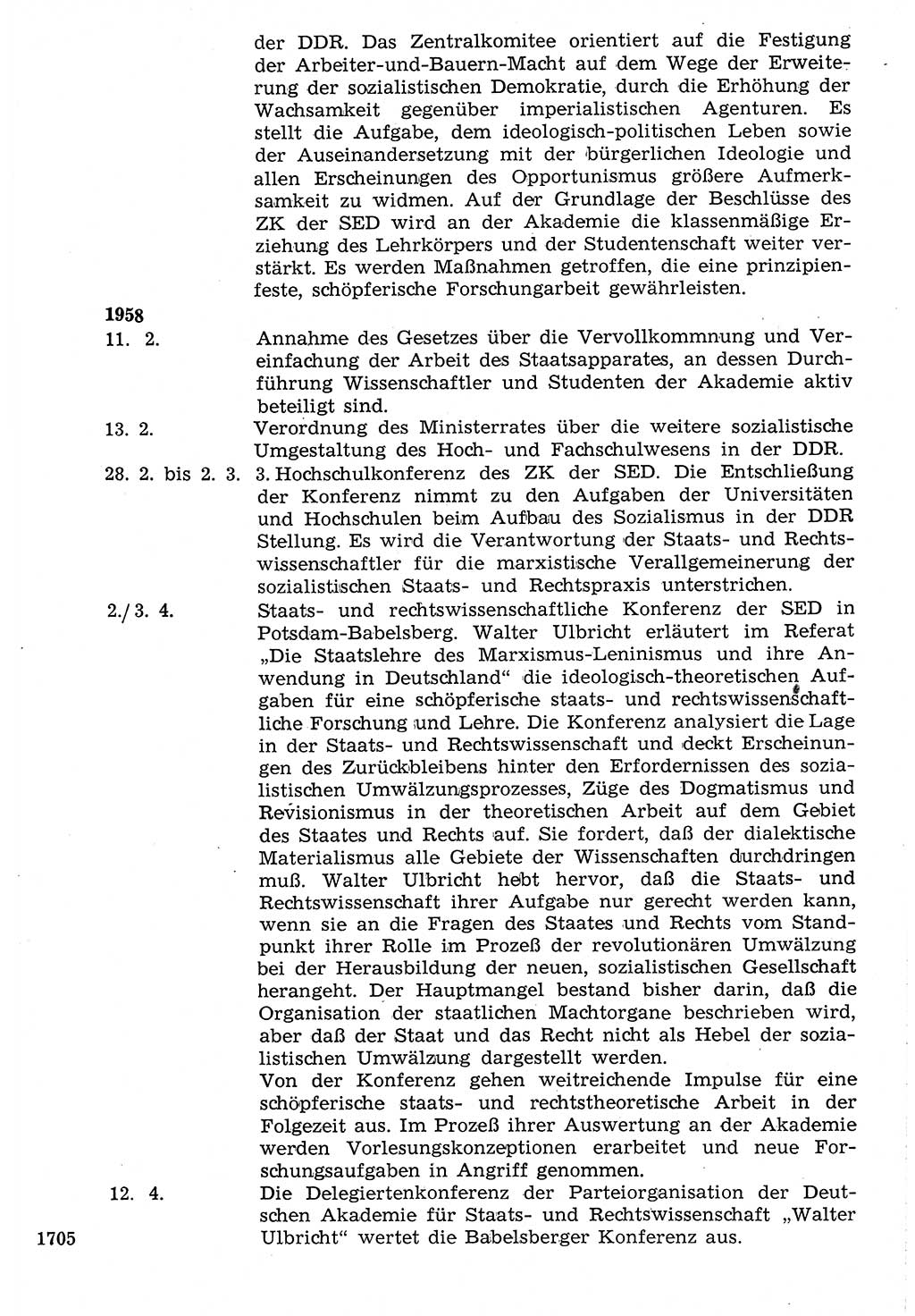 Staat und Recht (StuR), 17. Jahrgang [Deutsche Demokratische Republik (DDR)] 1968, Seite 1705 (StuR DDR 1968, S. 1705)