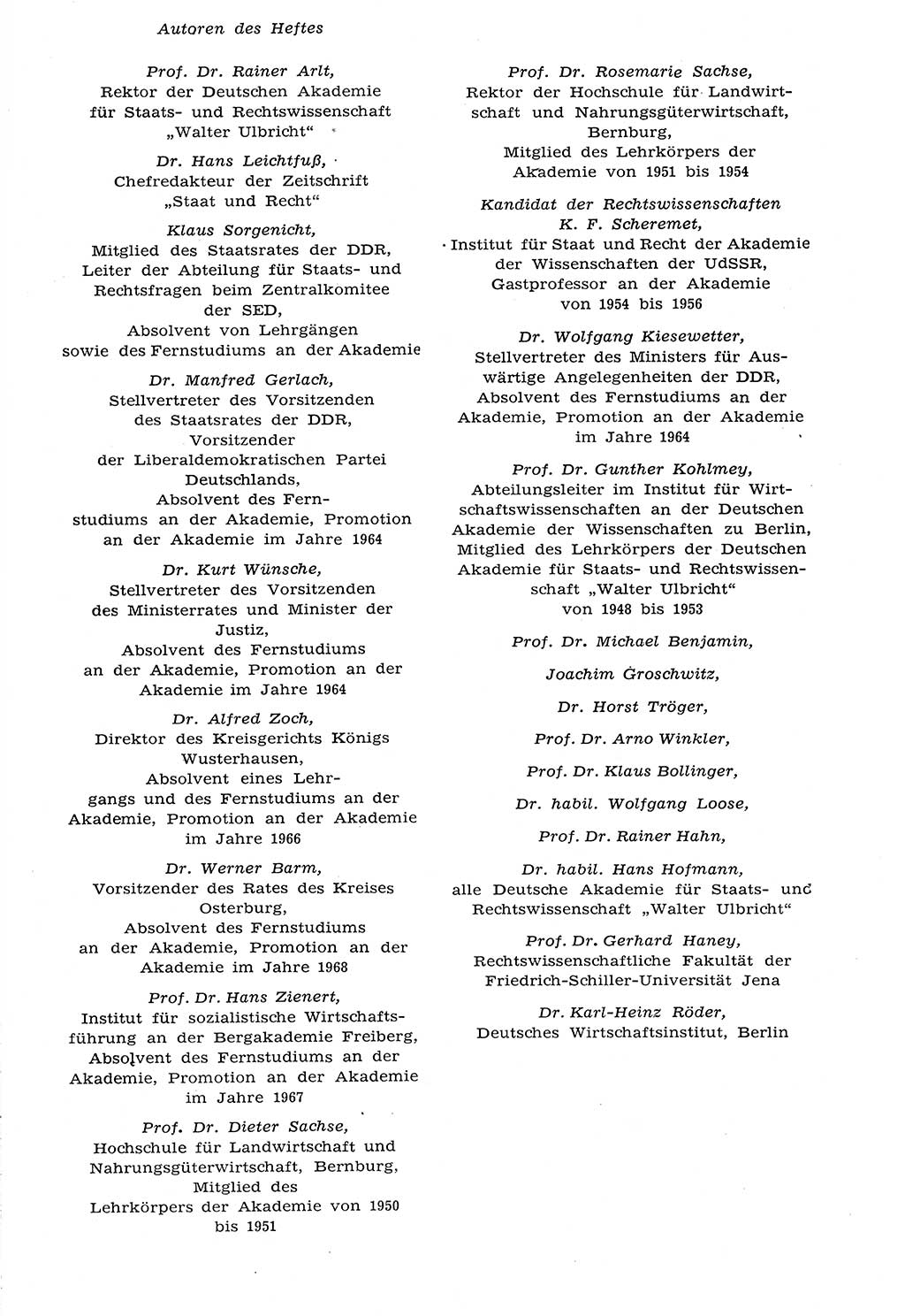 Staat und Recht (StuR), 17. Jahrgang [Deutsche Demokratische Republik (DDR)] 1968, Seite 1728 (StuR DDR 1968, S. 1728)