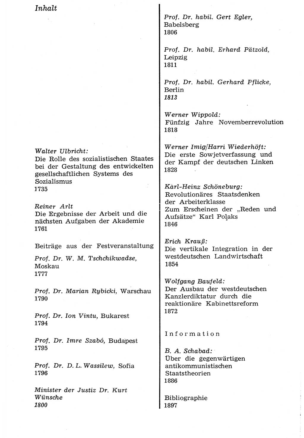 Staat und Recht (StuR), 17. Jahrgang [Deutsche Demokratische Republik (DDR)] 1968, Seite 1733 (StuR DDR 1968, S. 1733)