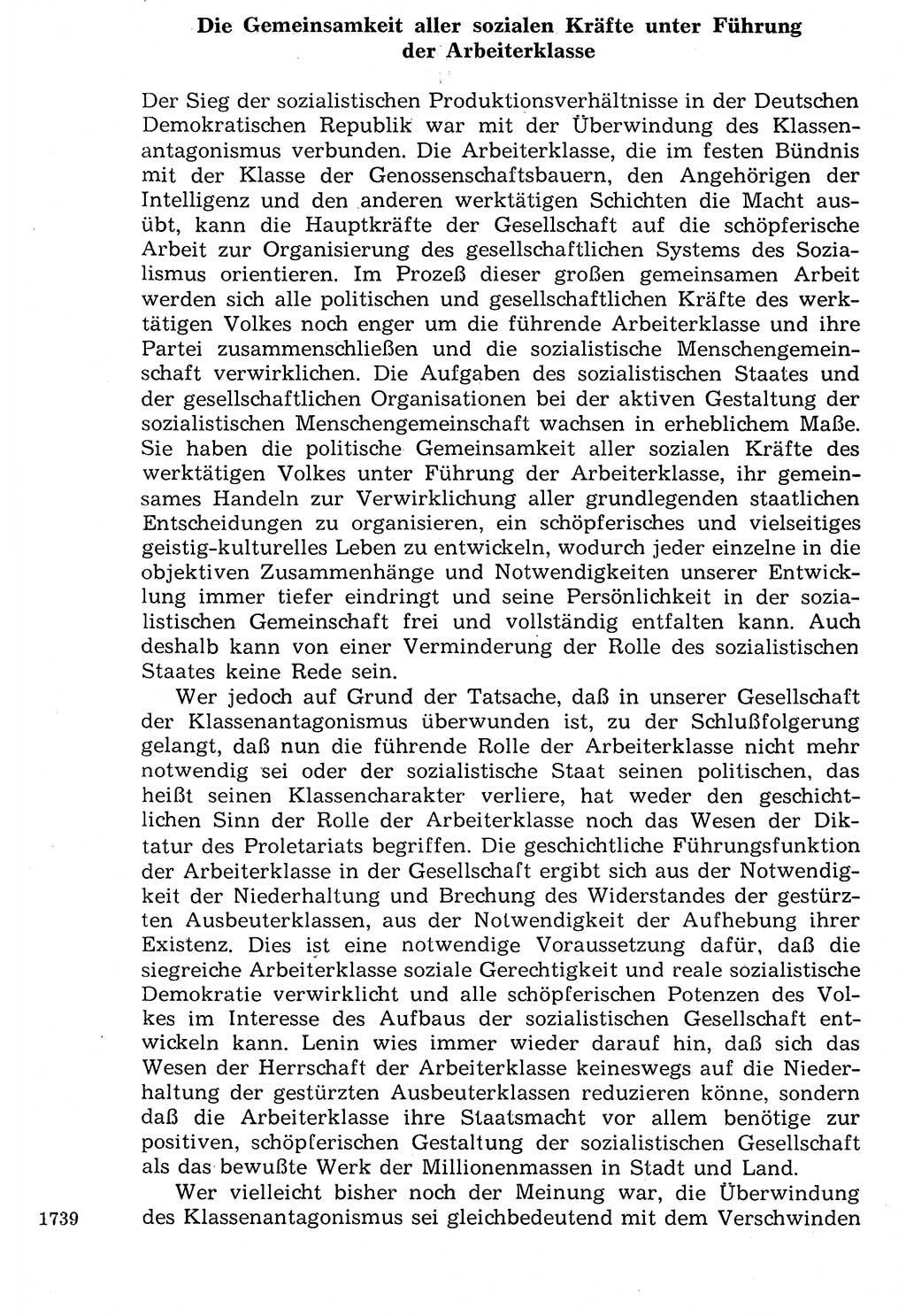 Staat und Recht (StuR), 17. Jahrgang [Deutsche Demokratische Republik (DDR)] 1968, Seite 1739 (StuR DDR 1968, S. 1739)
