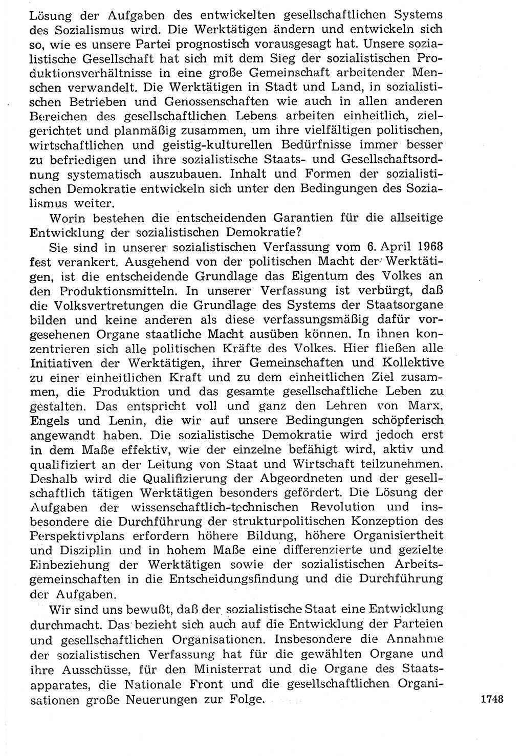 Staat und Recht (StuR), 17. Jahrgang [Deutsche Demokratische Republik (DDR)] 1968, Seite 1748 (StuR DDR 1968, S. 1748)