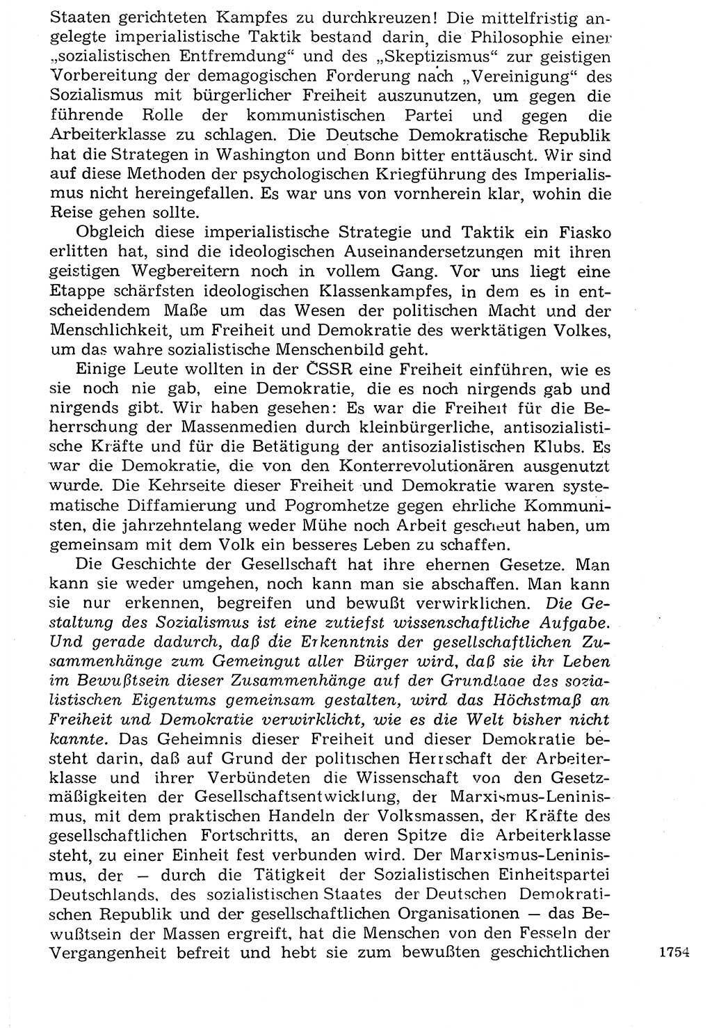 Staat und Recht (StuR), 17. Jahrgang [Deutsche Demokratische Republik (DDR)] 1968, Seite 1754 (StuR DDR 1968, S. 1754)