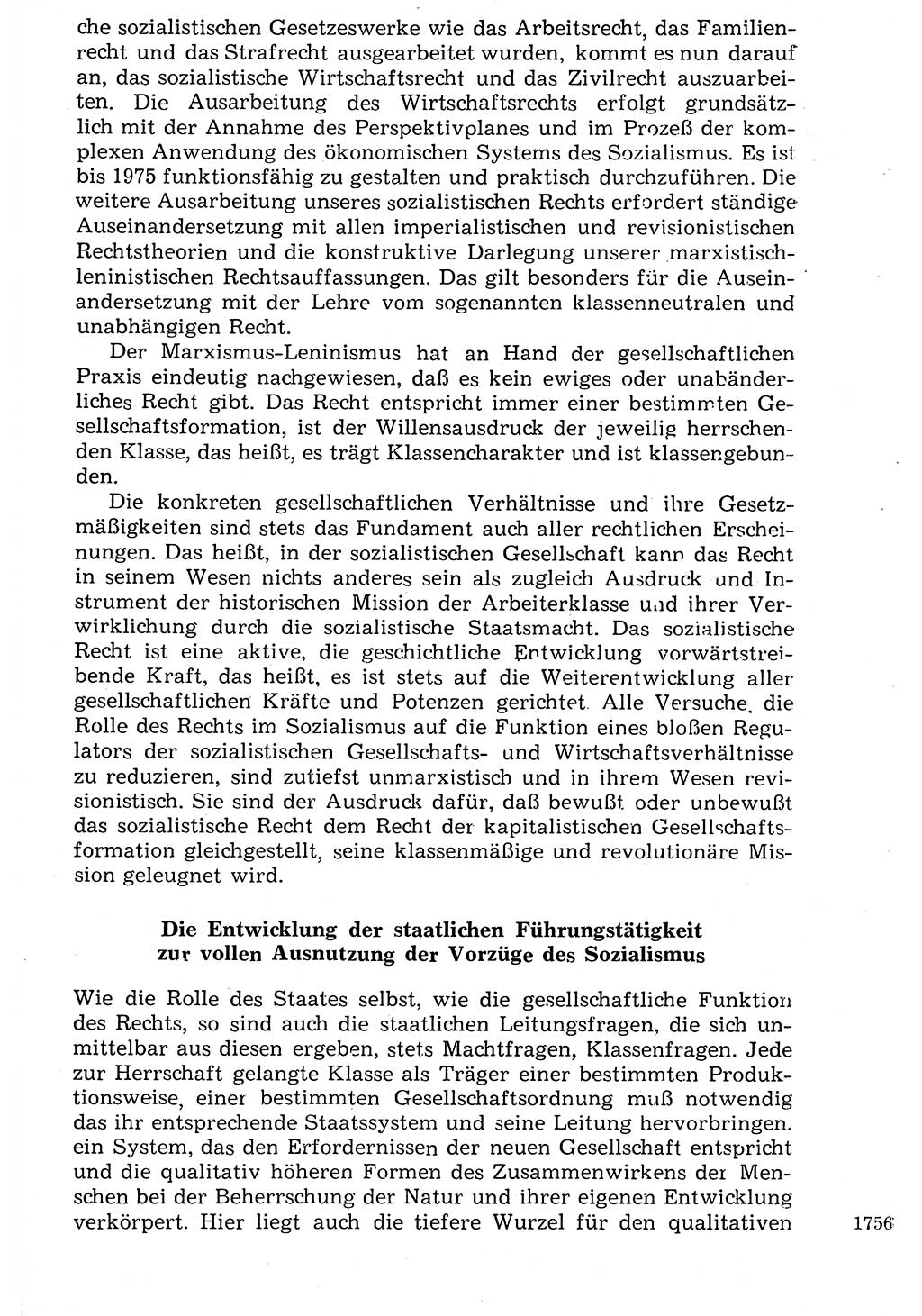 Staat und Recht (StuR), 17. Jahrgang [Deutsche Demokratische Republik (DDR)] 1968, Seite 1756 (StuR DDR 1968, S. 1756)