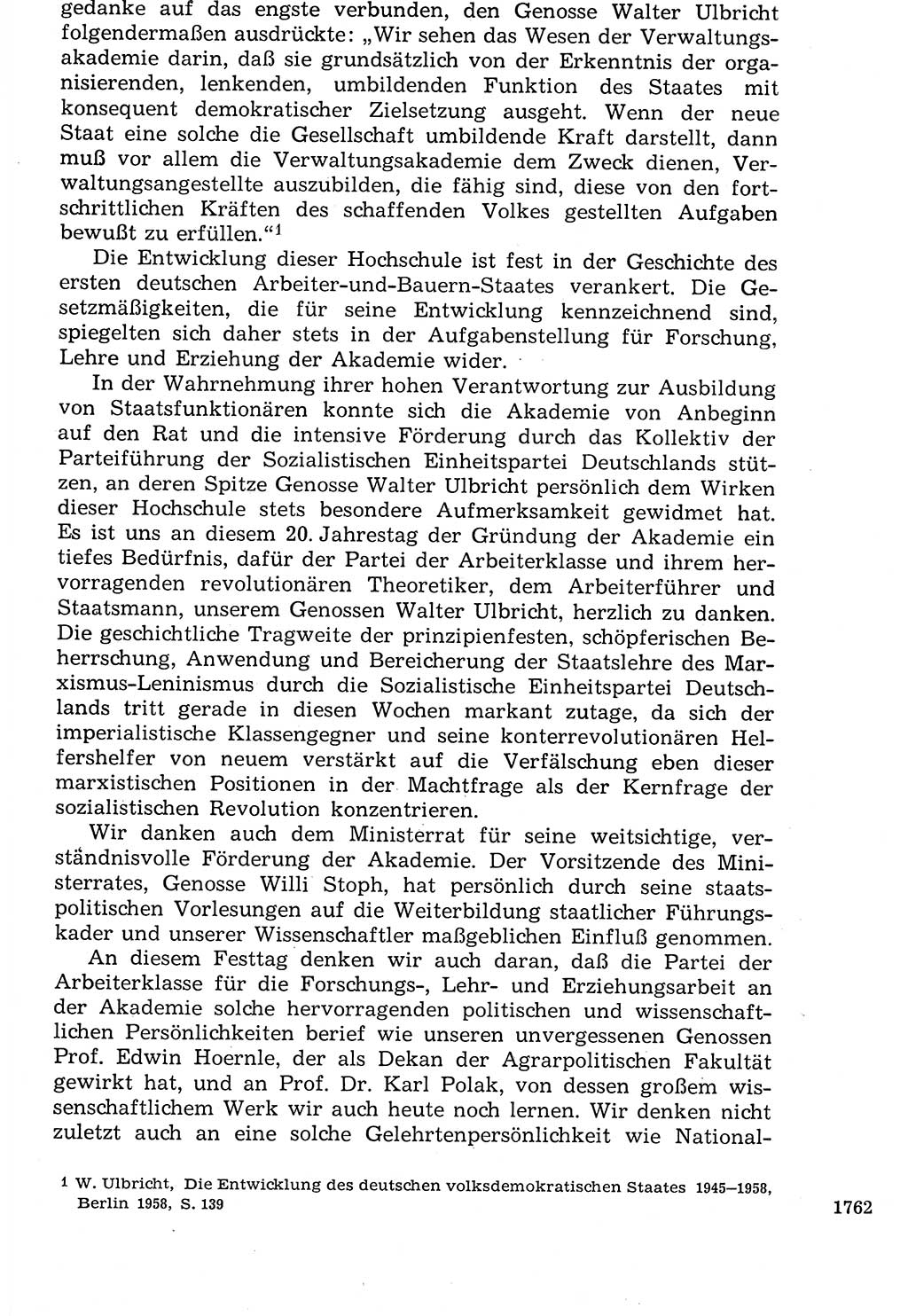 Staat und Recht (StuR), 17. Jahrgang [Deutsche Demokratische Republik (DDR)] 1968, Seite 1762 (StuR DDR 1968, S. 1762)