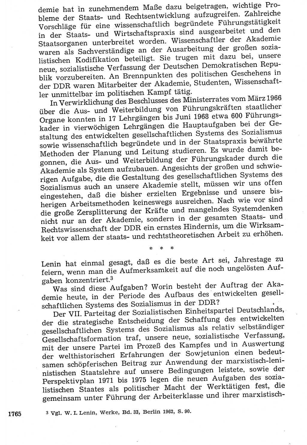 Staat und Recht (StuR), 17. Jahrgang [Deutsche Demokratische Republik (DDR)] 1968, Seite 1765 (StuR DDR 1968, S. 1765)