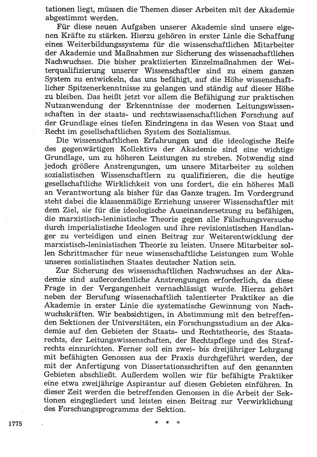 Staat und Recht (StuR), 17. Jahrgang [Deutsche Demokratische Republik (DDR)] 1968, Seite 1775 (StuR DDR 1968, S. 1775)