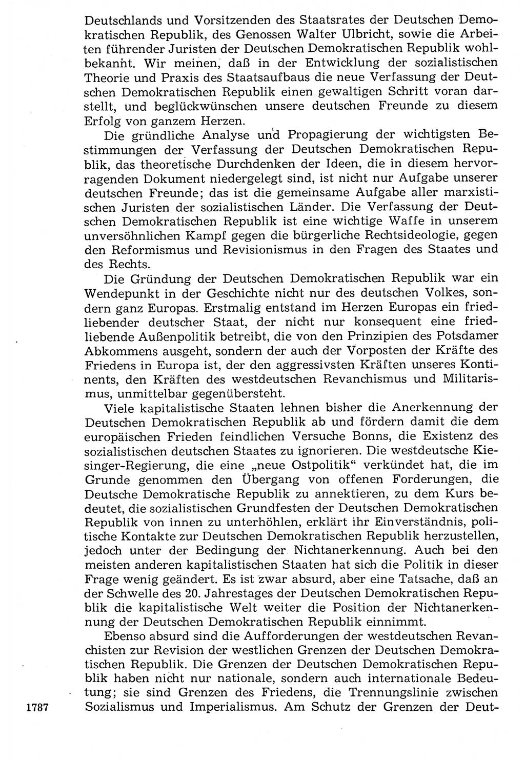 Staat und Recht (StuR), 17. Jahrgang [Deutsche Demokratische Republik (DDR)] 1968, Seite 1787 (StuR DDR 1968, S. 1787)