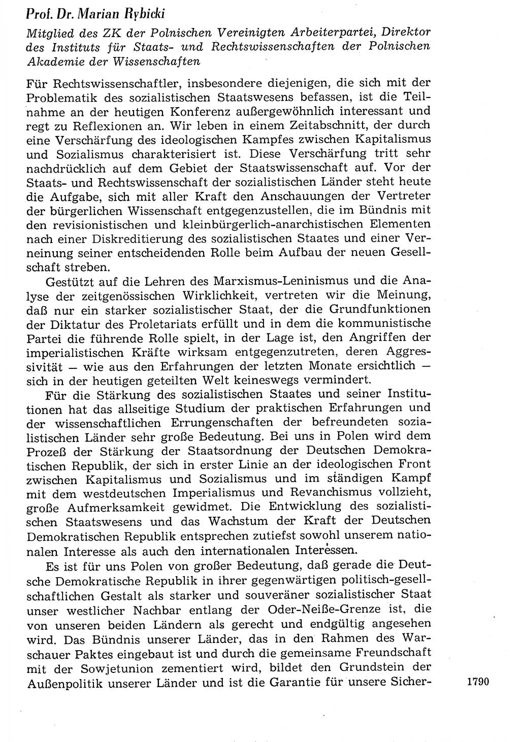 Staat und Recht (StuR), 17. Jahrgang [Deutsche Demokratische Republik (DDR)] 1968, Seite 1790 (StuR DDR 1968, S. 1790)
