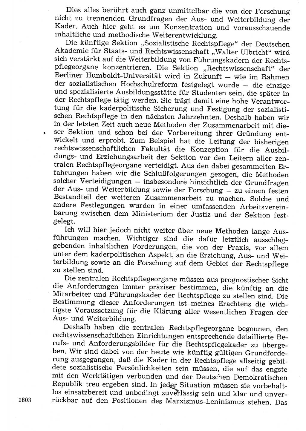Staat und Recht (StuR), 17. Jahrgang [Deutsche Demokratische Republik (DDR)] 1968, Seite 1803 (StuR DDR 1968, S. 1803)