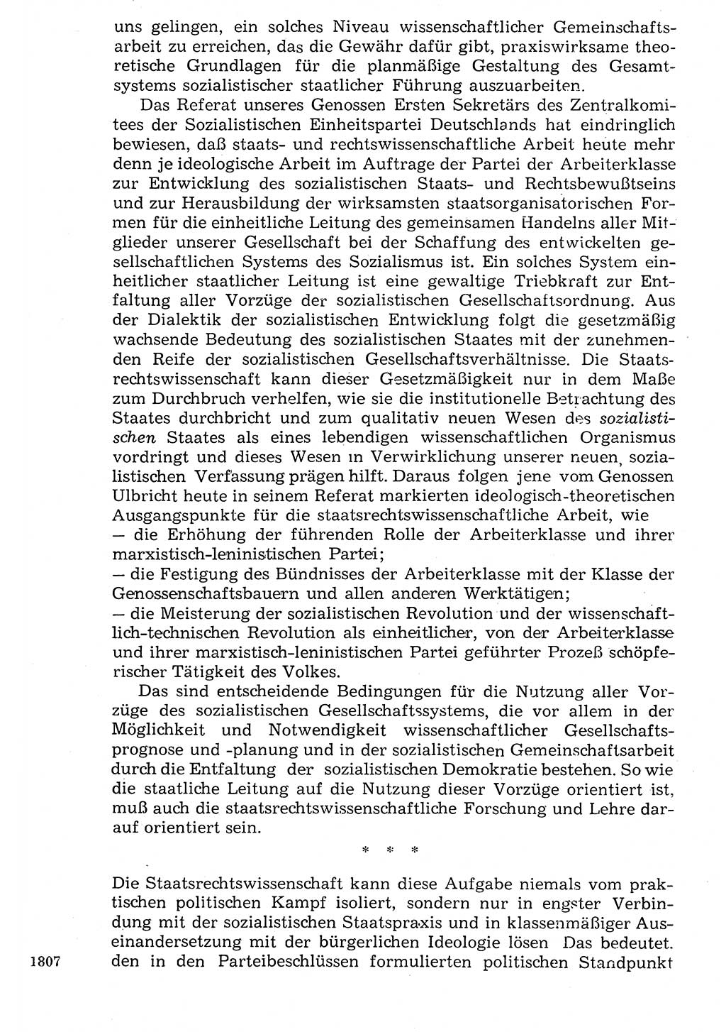 Staat und Recht (StuR), 17. Jahrgang [Deutsche Demokratische Republik (DDR)] 1968, Seite 1807 (StuR DDR 1968, S. 1807)