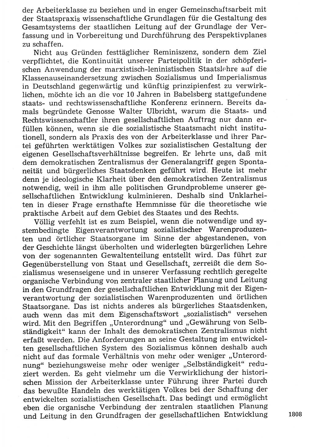 Staat und Recht (StuR), 17. Jahrgang [Deutsche Demokratische Republik (DDR)] 1968, Seite 1808 (StuR DDR 1968, S. 1808)