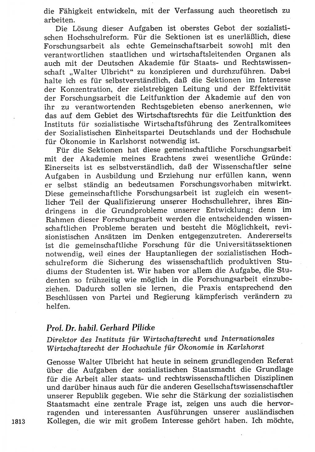 Staat und Recht (StuR), 17. Jahrgang [Deutsche Demokratische Republik (DDR)] 1968, Seite 1813 (StuR DDR 1968, S. 1813)
