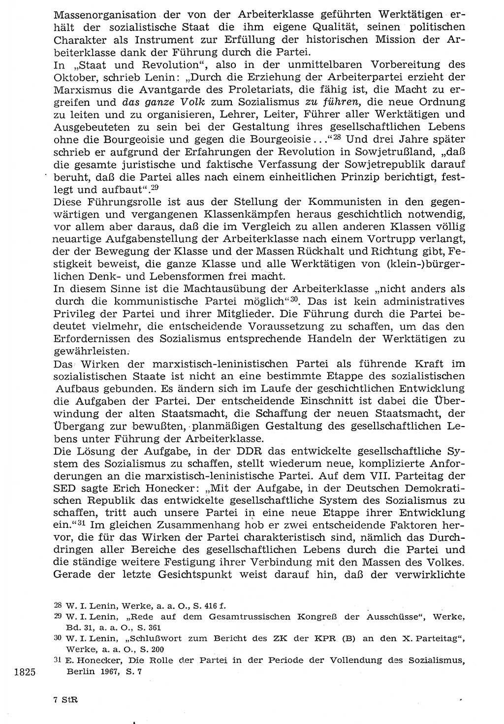 Staat und Recht (StuR), 17. Jahrgang [Deutsche Demokratische Republik (DDR)] 1968, Seite 1825 (StuR DDR 1968, S. 1825)