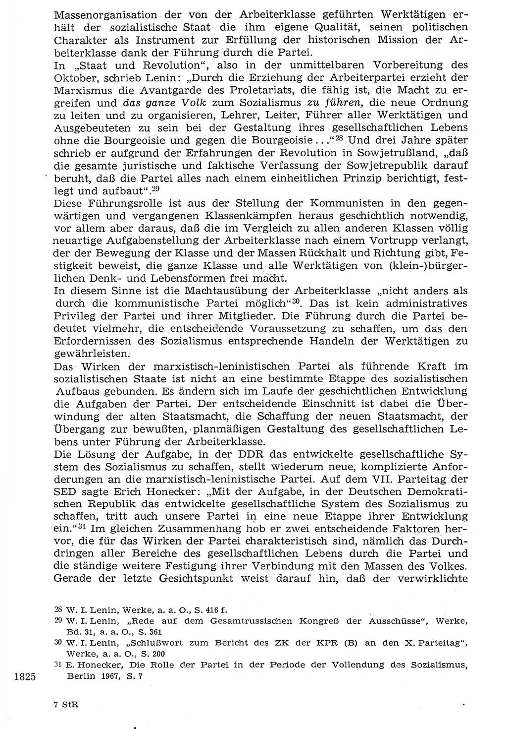 Staat und Recht (StuR), 17. Jahrgang [Deutsche Demokratische Republik (DDR)] 1968, Seite 1825 (StuR DDR 1968, S. 1825)