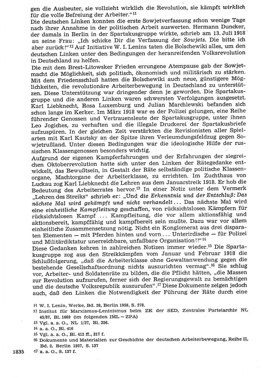 Staat und Recht (StuR), 17. Jahrgang [Deutsche Demokratische Republik (DDR)] 1968, Seite 1835 (StuR DDR 1968, S. 1835)