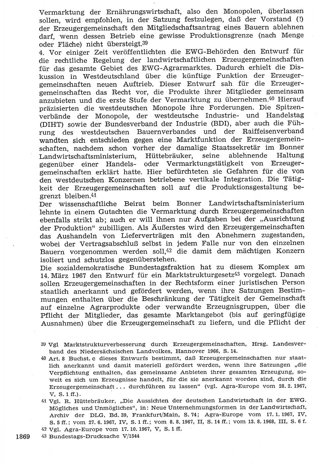 Staat und Recht (StuR), 17. Jahrgang [Deutsche Demokratische Republik (DDR)] 1968, Seite 1869 (StuR DDR 1968, S. 1869)