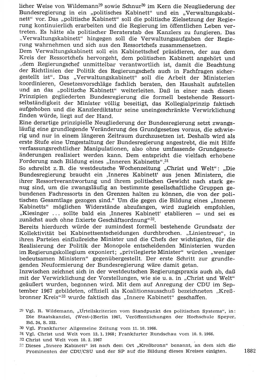 Staat und Recht (StuR), 17. Jahrgang [Deutsche Demokratische Republik (DDR)] 1968, Seite 1882 (StuR DDR 1968, S. 1882)