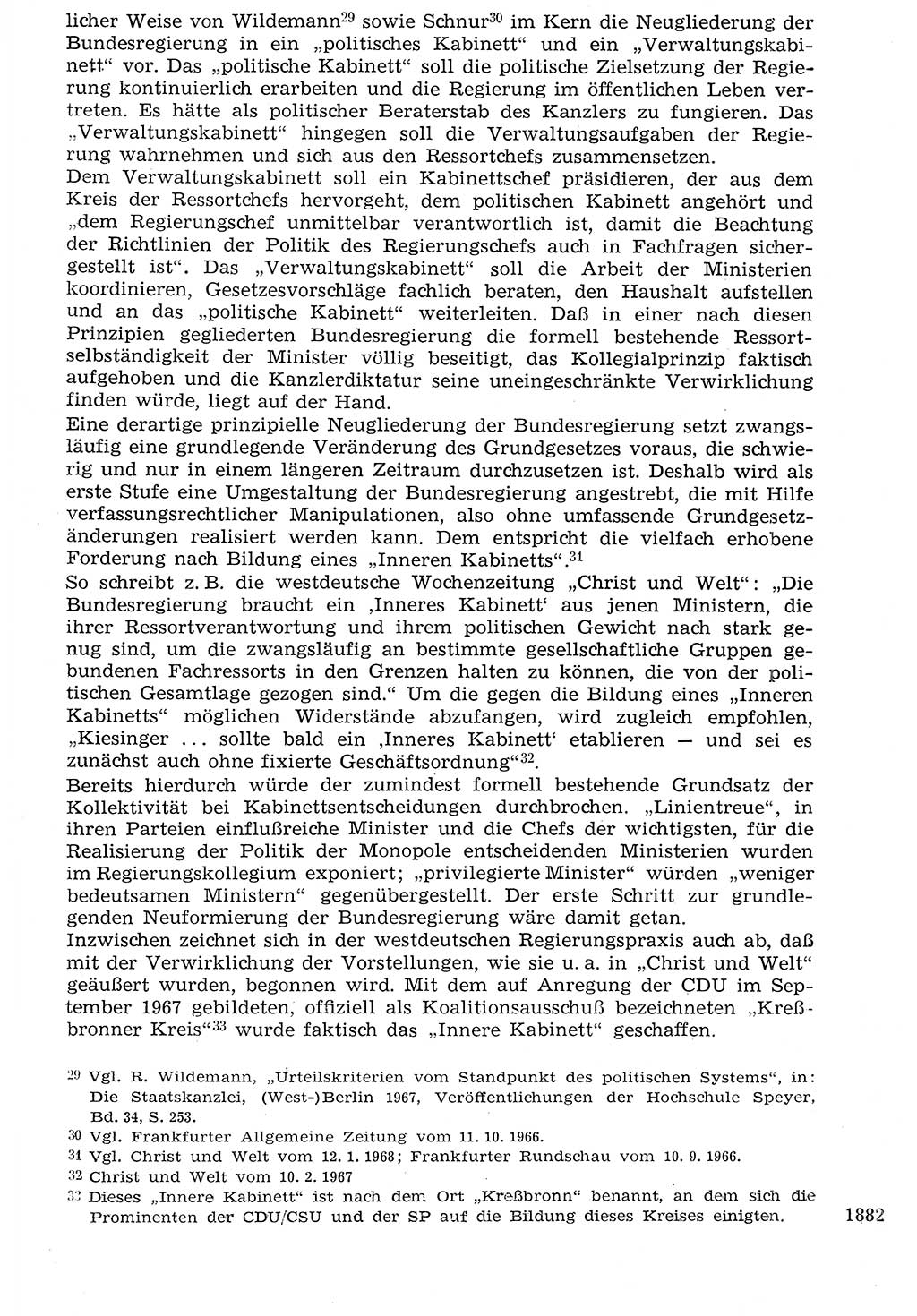 Staat und Recht (StuR), 17. Jahrgang [Deutsche Demokratische Republik (DDR)] 1968, Seite 1882 (StuR DDR 1968, S. 1882)