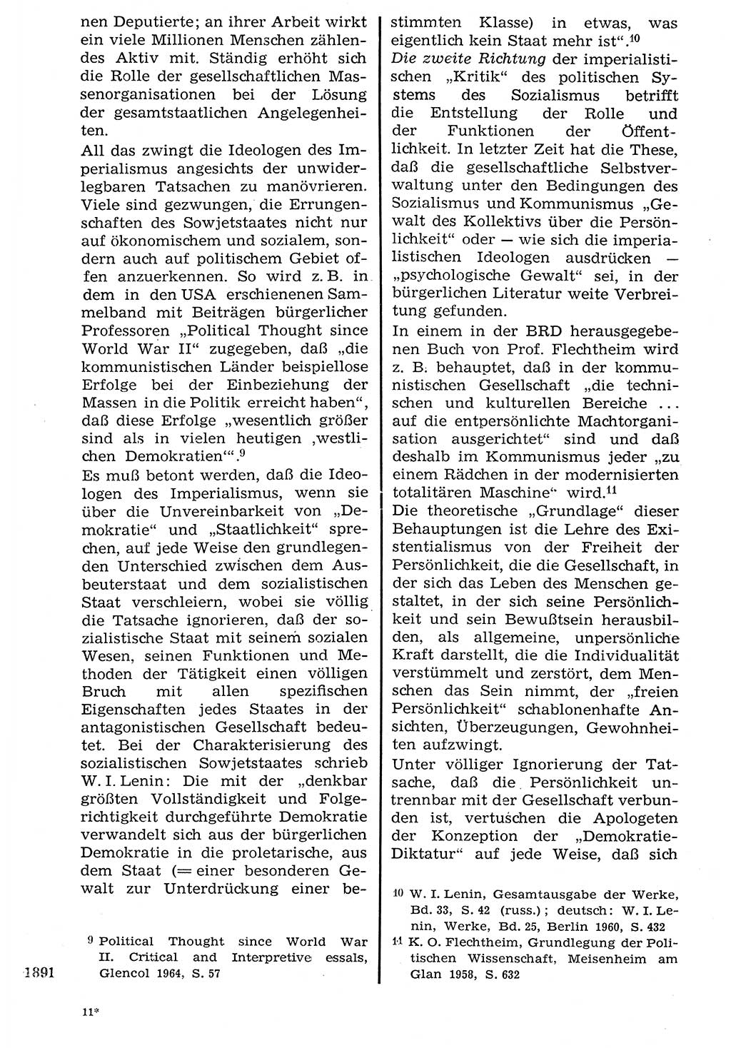 Staat und Recht (StuR), 17. Jahrgang [Deutsche Demokratische Republik (DDR)] 1968, Seite 1891 (StuR DDR 1968, S. 1891)