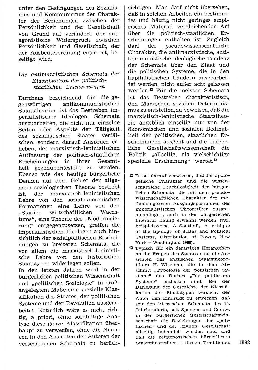 Staat und Recht (StuR), 17. Jahrgang [Deutsche Demokratische Republik (DDR)] 1968, Seite 1892 (StuR DDR 1968, S. 1892)