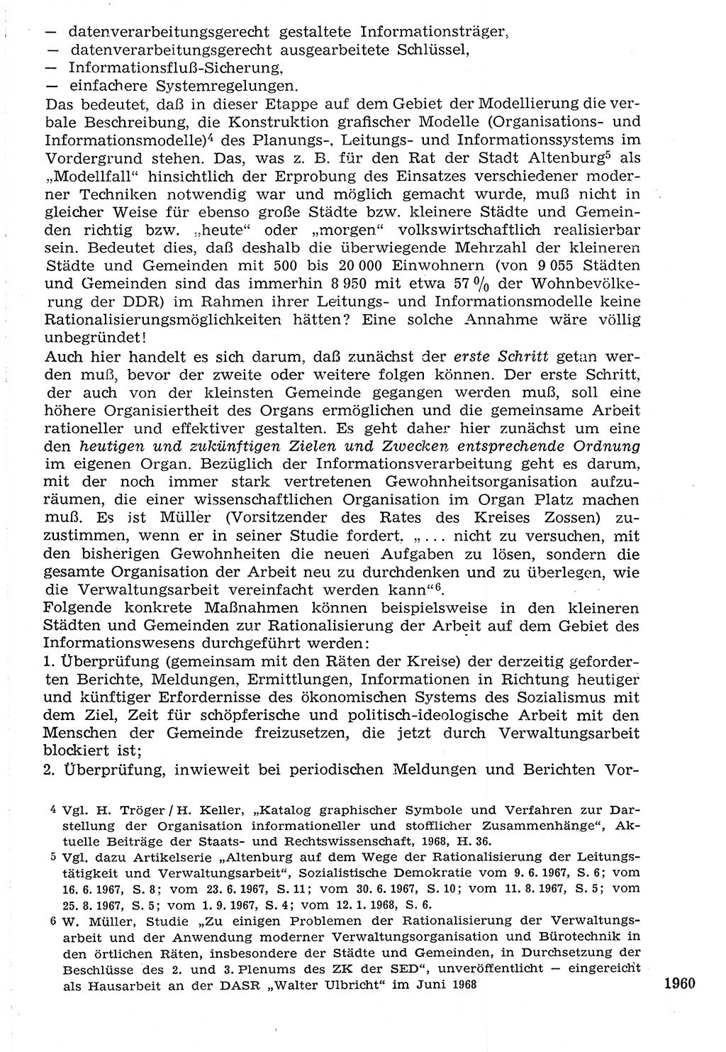 Staat und Recht (StuR), 17. Jahrgang [Deutsche Demokratische Republik (DDR)] 1968, Seite 1960 (StuR DDR 1968, S. 1960)