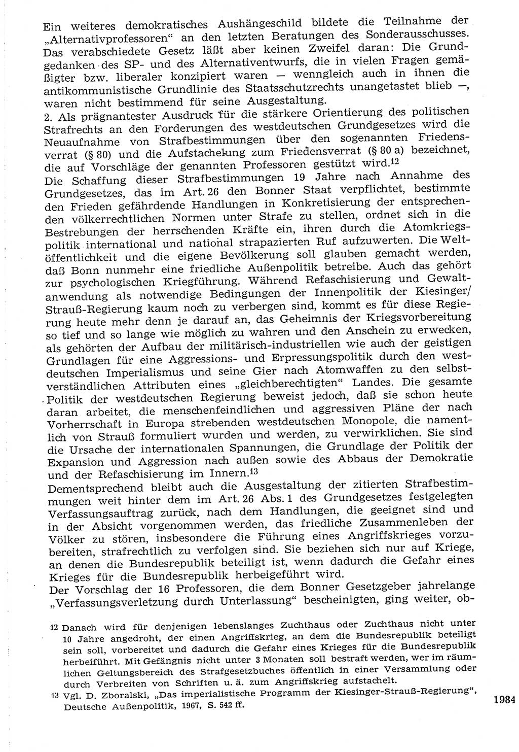 Staat und Recht (StuR), 17. Jahrgang [Deutsche Demokratische Republik (DDR)] 1968, Seite 1984 (StuR DDR 1968, S. 1984)
