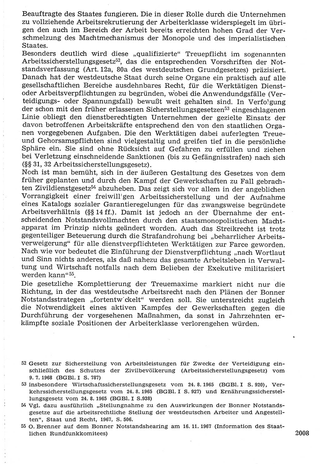 Staat und Recht (StuR), 17. Jahrgang [Deutsche Demokratische Republik (DDR)] 1968, Seite 2008 (StuR DDR 1968, S. 2008)