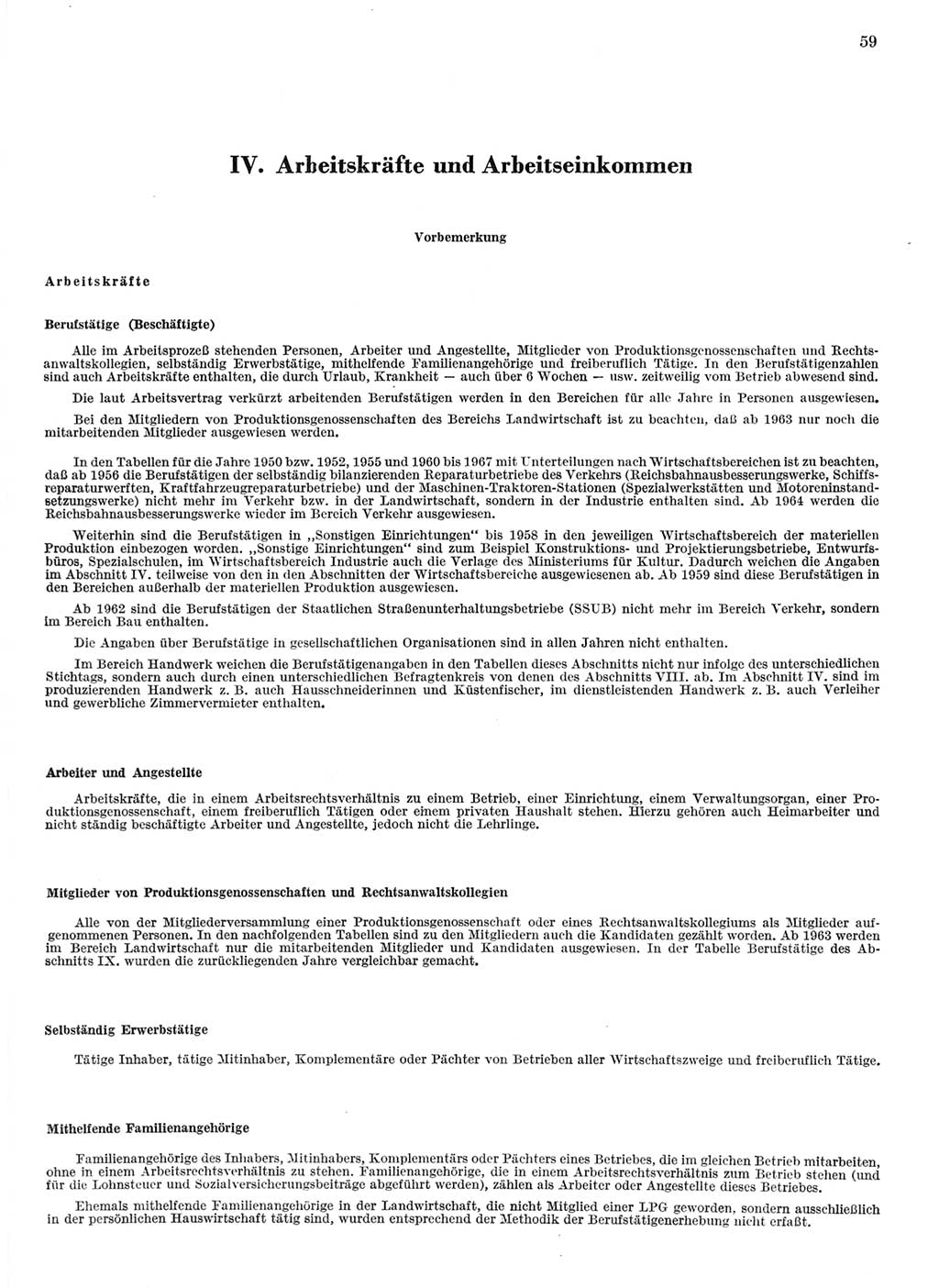 Statistisches Jahrbuch der Deutschen Demokratischen Republik (DDR) 1968, Seite 59 (Stat. Jb. DDR 1968, S. 59)