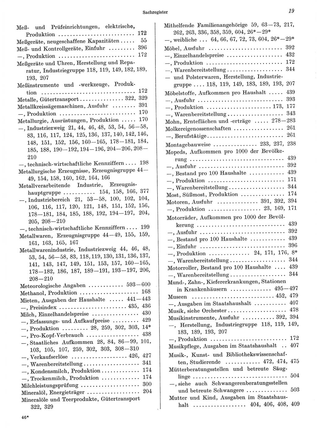 Statistisches Jahrbuch der Deutschen Demokratischen Republik (DDR) 1968, Seite 19 (Stat. Jb. DDR 1968, S. 19)