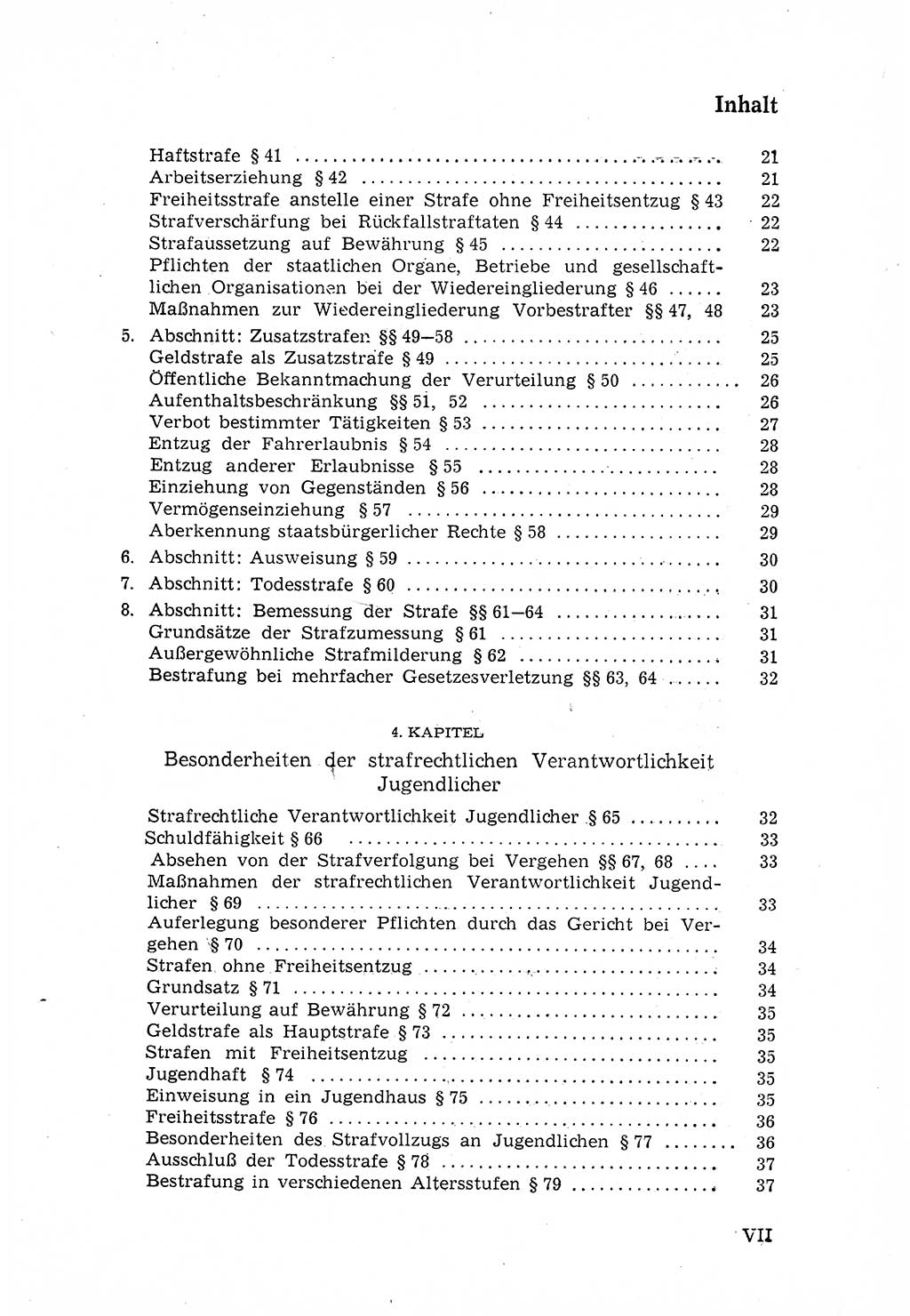 Strafgesetzbuch (StGB) der Deutschen Demokratischen Republik (DDR) 1968, Seite 7 (StGB DDR 1968, S. 7)