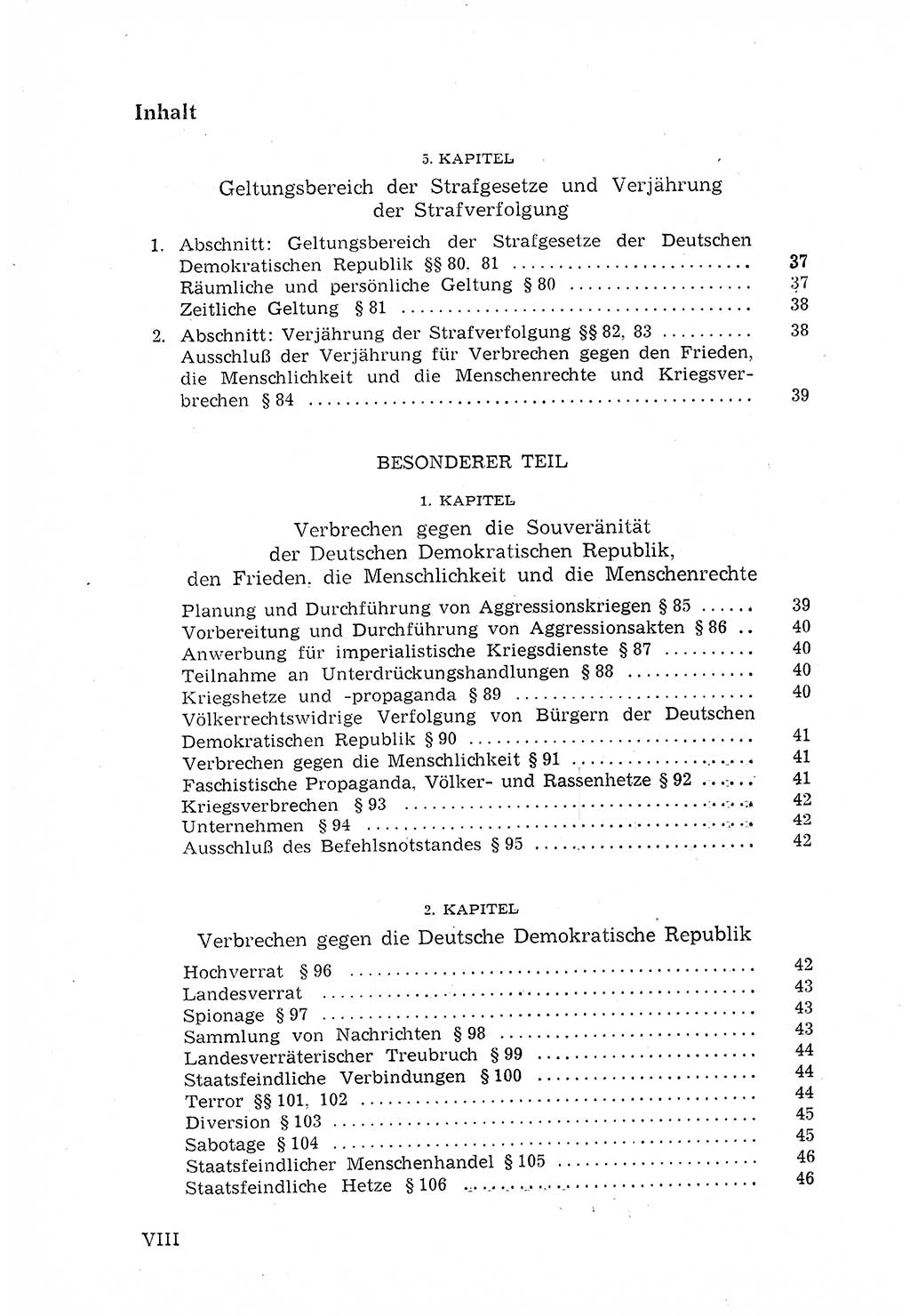 Strafgesetzbuch (StGB) der Deutschen Demokratischen Republik (DDR) 1968, Seite 8 (StGB DDR 1968, S. 8)