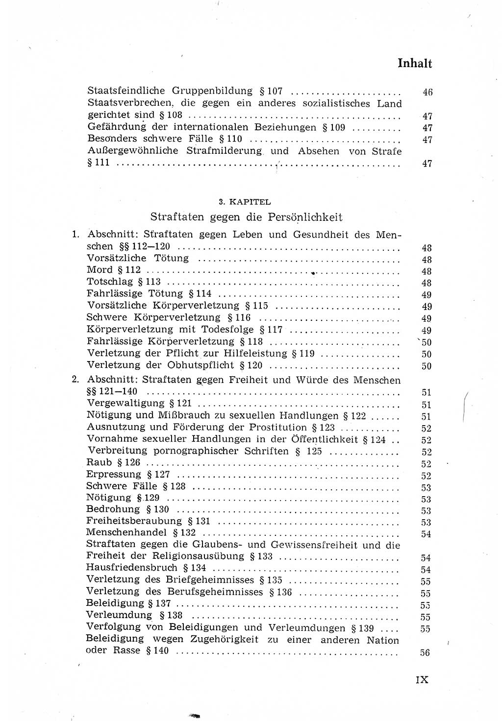 Strafgesetzbuch (StGB) der Deutschen Demokratischen Republik (DDR) 1968, Seite 9 (StGB DDR 1968, S. 9)