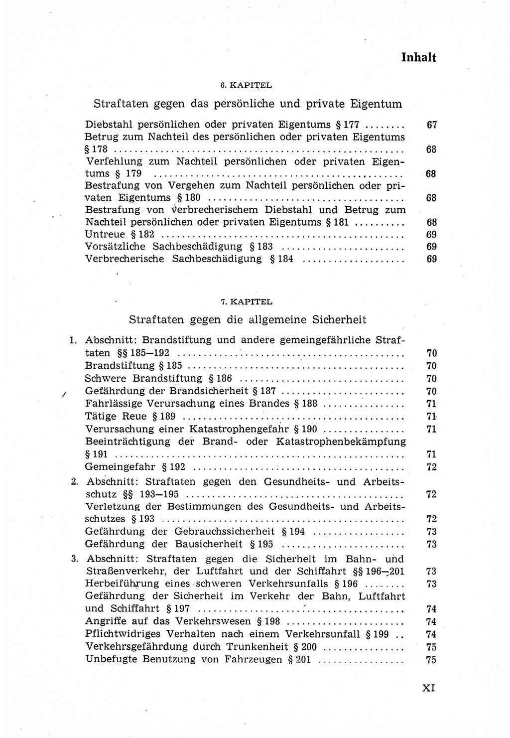 Strafgesetzbuch (StGB) der Deutschen Demokratischen Republik (DDR) 1968, Seite 11 (StGB DDR 1968, S. 11)