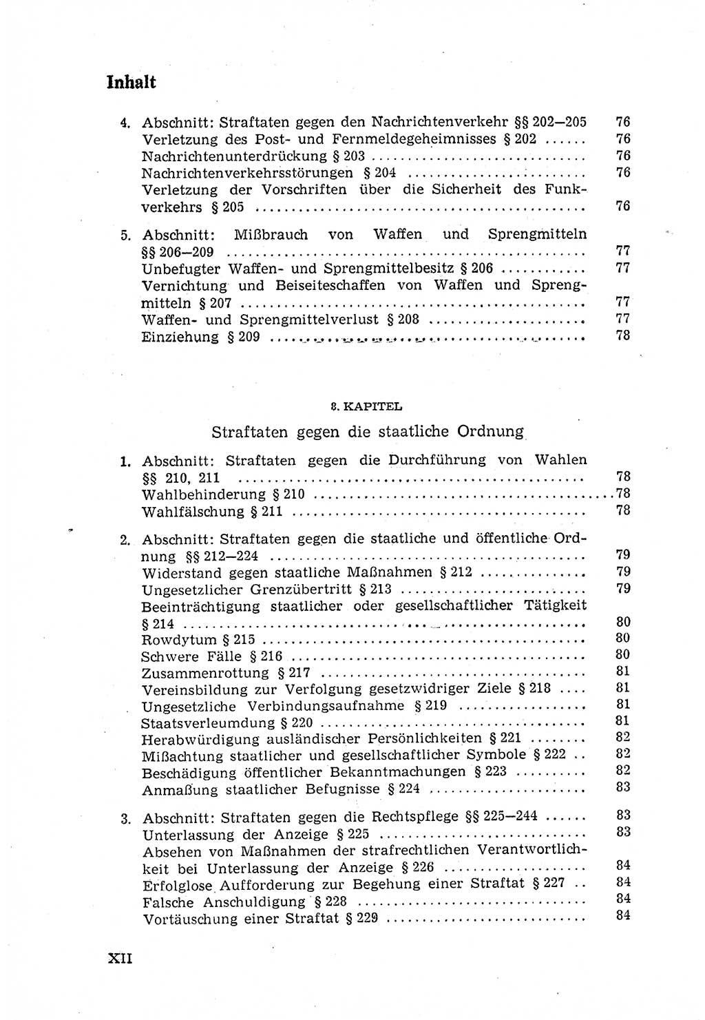 Strafgesetzbuch (StGB) der Deutschen Demokratischen Republik (DDR) 1968, Seite 12 (StGB DDR 1968, S. 12)