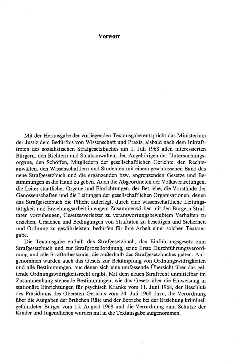Strafgesetzbuch (StGB) der Deutschen Demokratischen Republik (DDR) und angrenzende Gesetze und Bestimmungen 1968, Seite 5 (StGB Ges. Best. DDR 1968, S. 5)