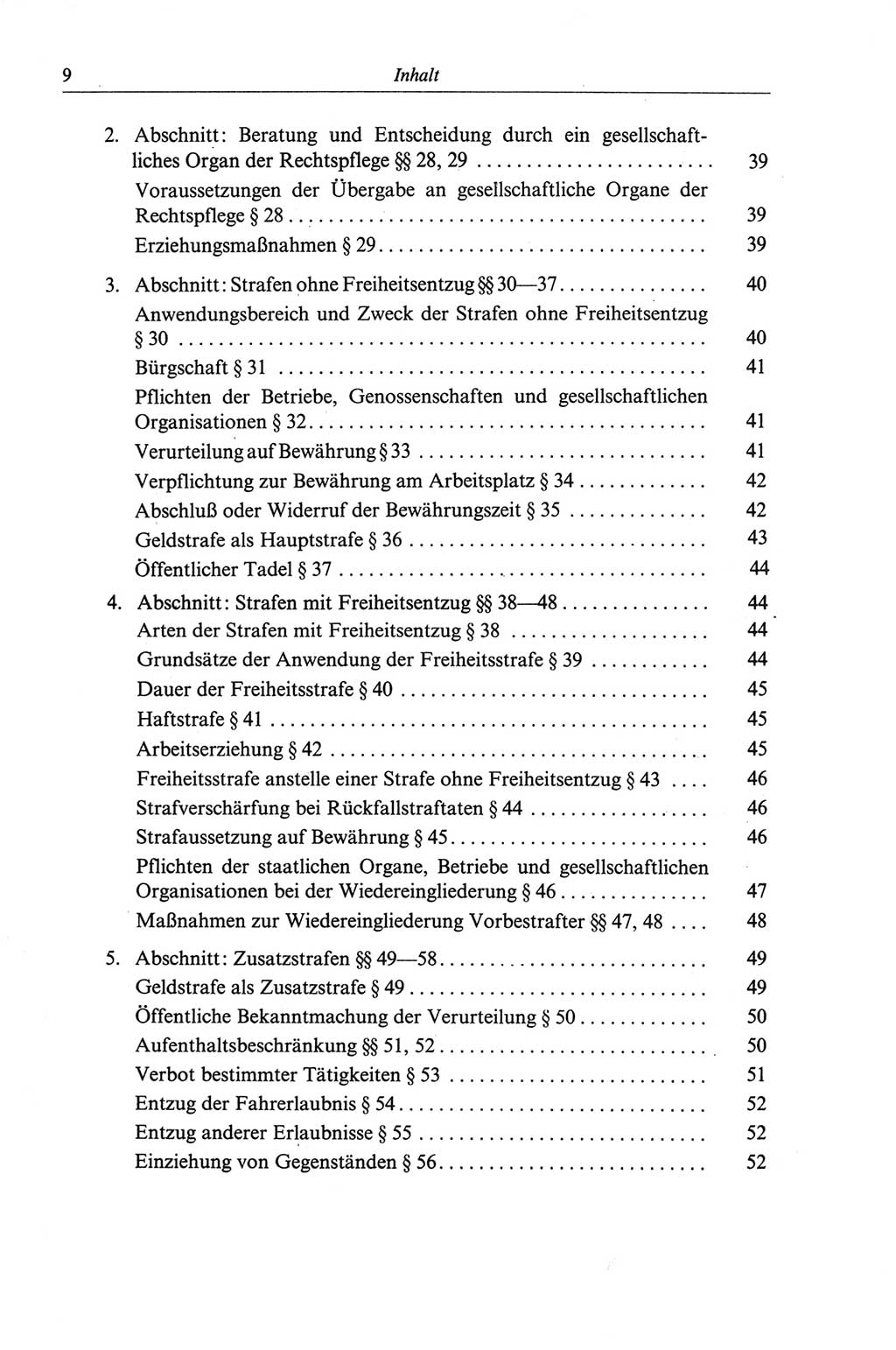 Strafgesetzbuch (StGB) der Deutschen Demokratischen Republik (DDR) und angrenzende Gesetze und Bestimmungen 1968, Seite 9 (StGB Ges. Best. DDR 1968, S. 9)
