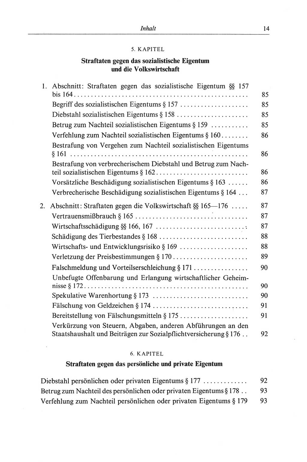 Strafgesetzbuch (StGB) der Deutschen Demokratischen Republik (DDR) und angrenzende Gesetze und Bestimmungen 1968, Seite 14 (StGB Ges. Best. DDR 1968, S. 14)