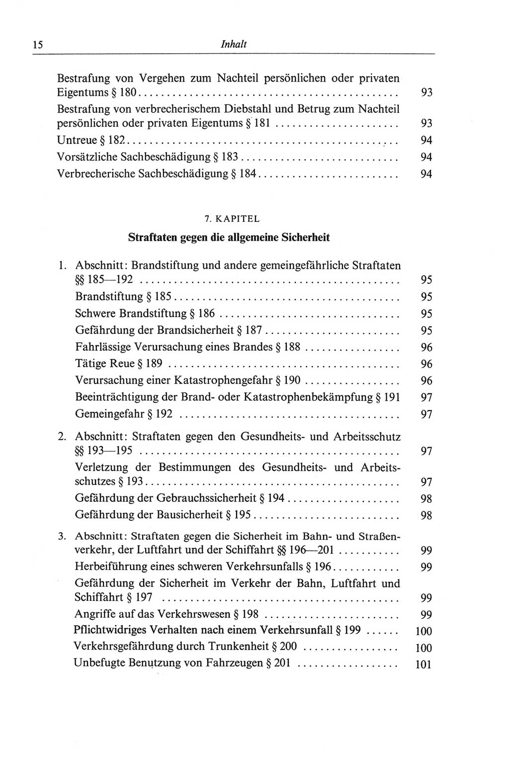 Strafgesetzbuch (StGB) der Deutschen Demokratischen Republik (DDR) und angrenzende Gesetze und Bestimmungen 1968, Seite 15 (StGB Ges. Best. DDR 1968, S. 15)