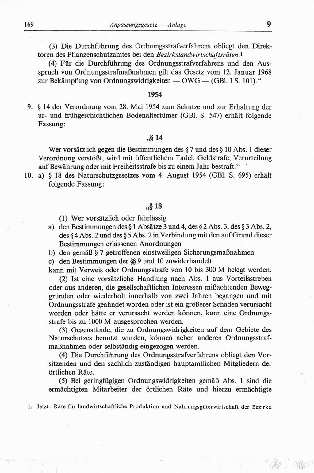 Strafgesetzbuch (StGB) der Deutschen Demokratischen Republik (DDR) und angrenzende Gesetze und Bestimmungen 1968, Seite 169 (StGB Ges. Best. DDR 1968, S. 169)