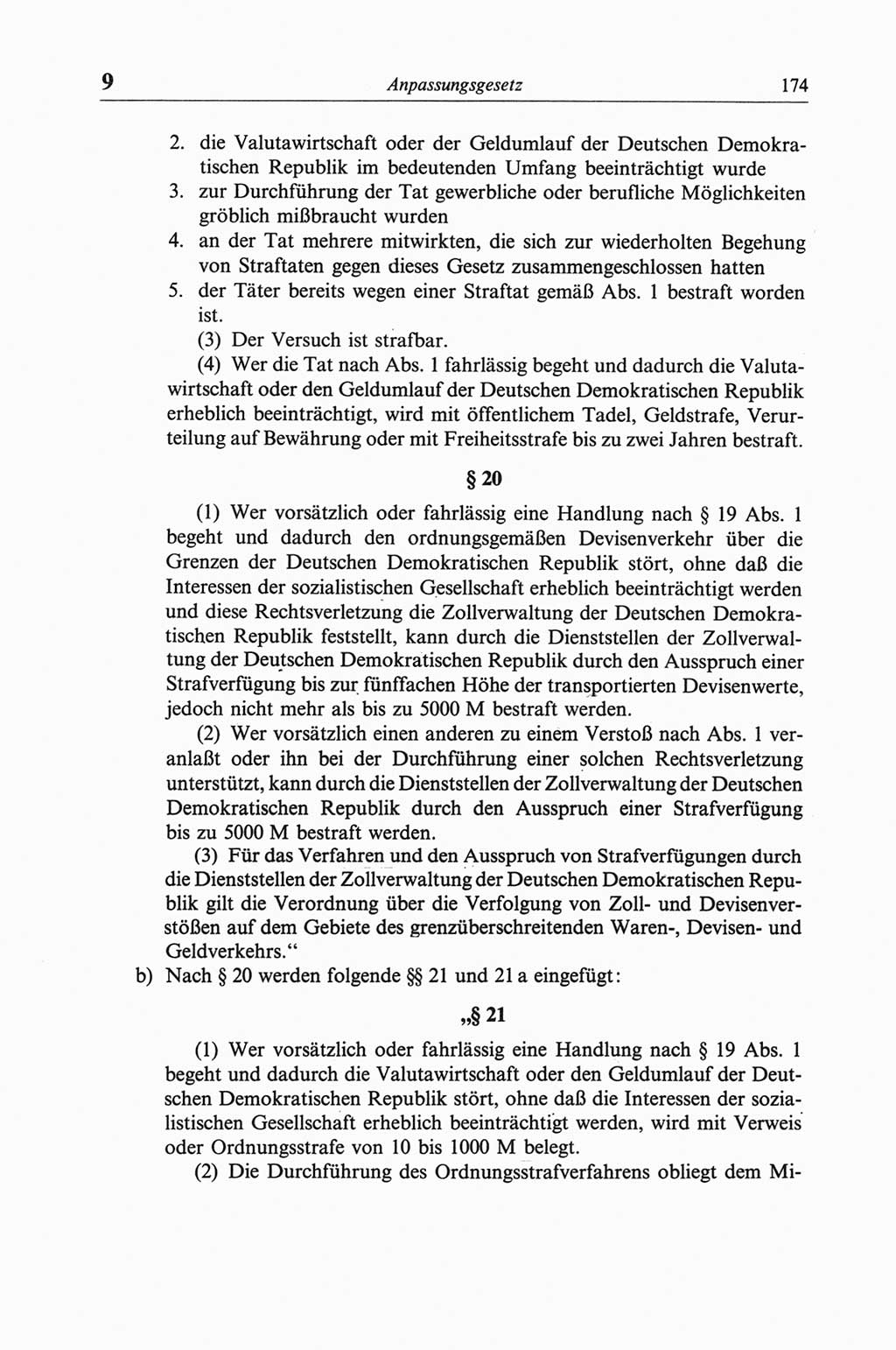 Strafgesetzbuch (StGB) der Deutschen Demokratischen Republik (DDR) und angrenzende Gesetze und Bestimmungen 1968, Seite 174 (StGB Ges. Best. DDR 1968, S. 174)