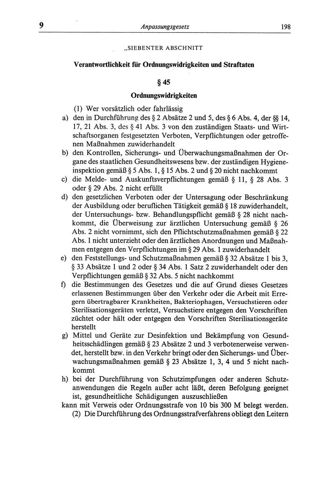 Strafgesetzbuch (StGB) der Deutschen Demokratischen Republik (DDR) und angrenzende Gesetze und Bestimmungen 1968, Seite 198 (StGB Ges. Best. DDR 1968, S. 198)