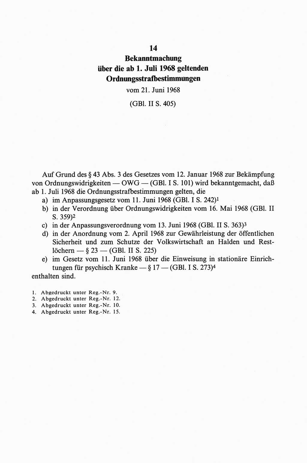 Strafgesetzbuch (StGB) der Deutschen Demokratischen Republik (DDR) und angrenzende Gesetze und Bestimmungen 1968, Seite 282 (StGB Ges. Best. DDR 1968, S. 282)