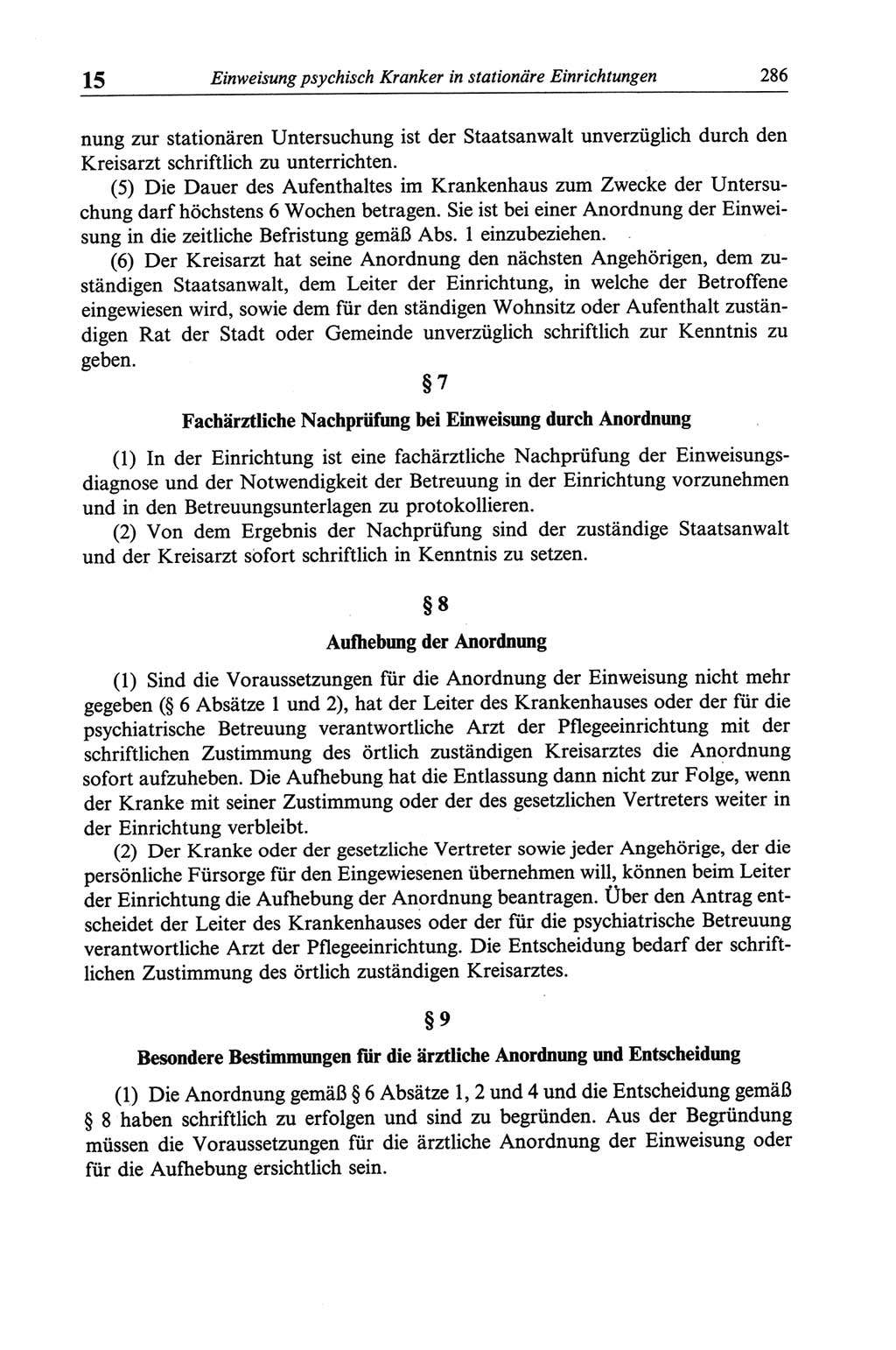 Strafgesetzbuch (StGB) der Deutschen Demokratischen Republik (DDR) und angrenzende Gesetze und Bestimmungen 1968, Seite 286 (StGB Ges. Best. DDR 1968, S. 286)